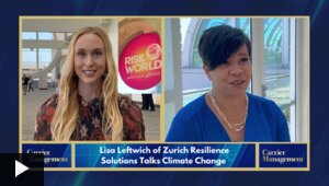 Exploring Climate Risks at RIMS RiskWorld: Discussion with Lisa Leftwich, Head of Sustainability Services at Zurich Resilience Solutions